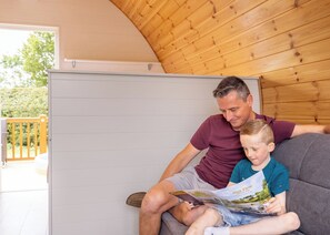 Interior - High Farm Deluxe Pod (Beverley)