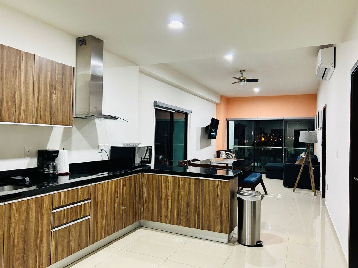 Cómodo departamento con piscina