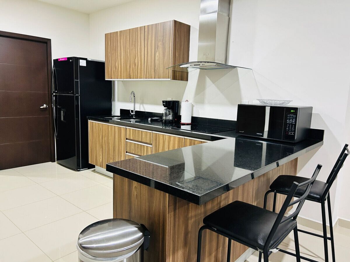 Cómodo departamento con piscina