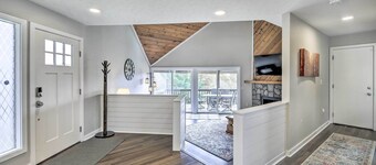 Deck & Mtn Views: 'Fain Chalet' in Kingsport