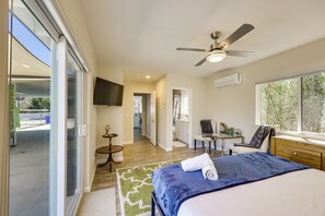 2 habitaciones, escritorio, tabla de planchar con plancha y wifi 