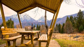 Cabin, 1 Bedroom, Smoking, Patio | Teres/patio