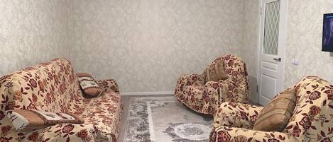 Smart-tv, een open haard en videospelletjes