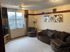 Apartment, 2 Bedrooms, River View | Living room - River Penthouse Apt 2BR Parking View St Neots Town Centre (St Neots)