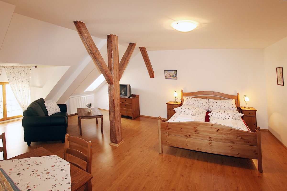 Habitación doble | Insonorización, wifi gratis y ropa de cama