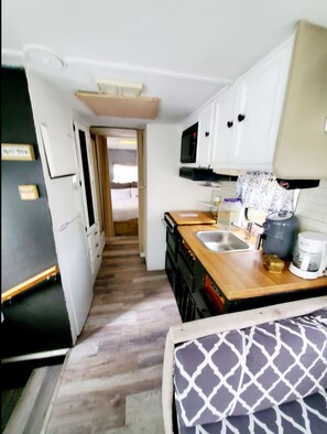 Casa móvil, 1 habitación | Cocina privada