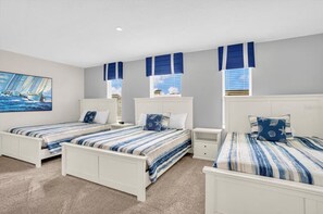 9 bedrooms, iron/ironing board