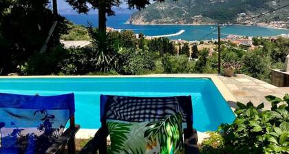Romantic Lemonia Cottage with Private Pool & Sea View