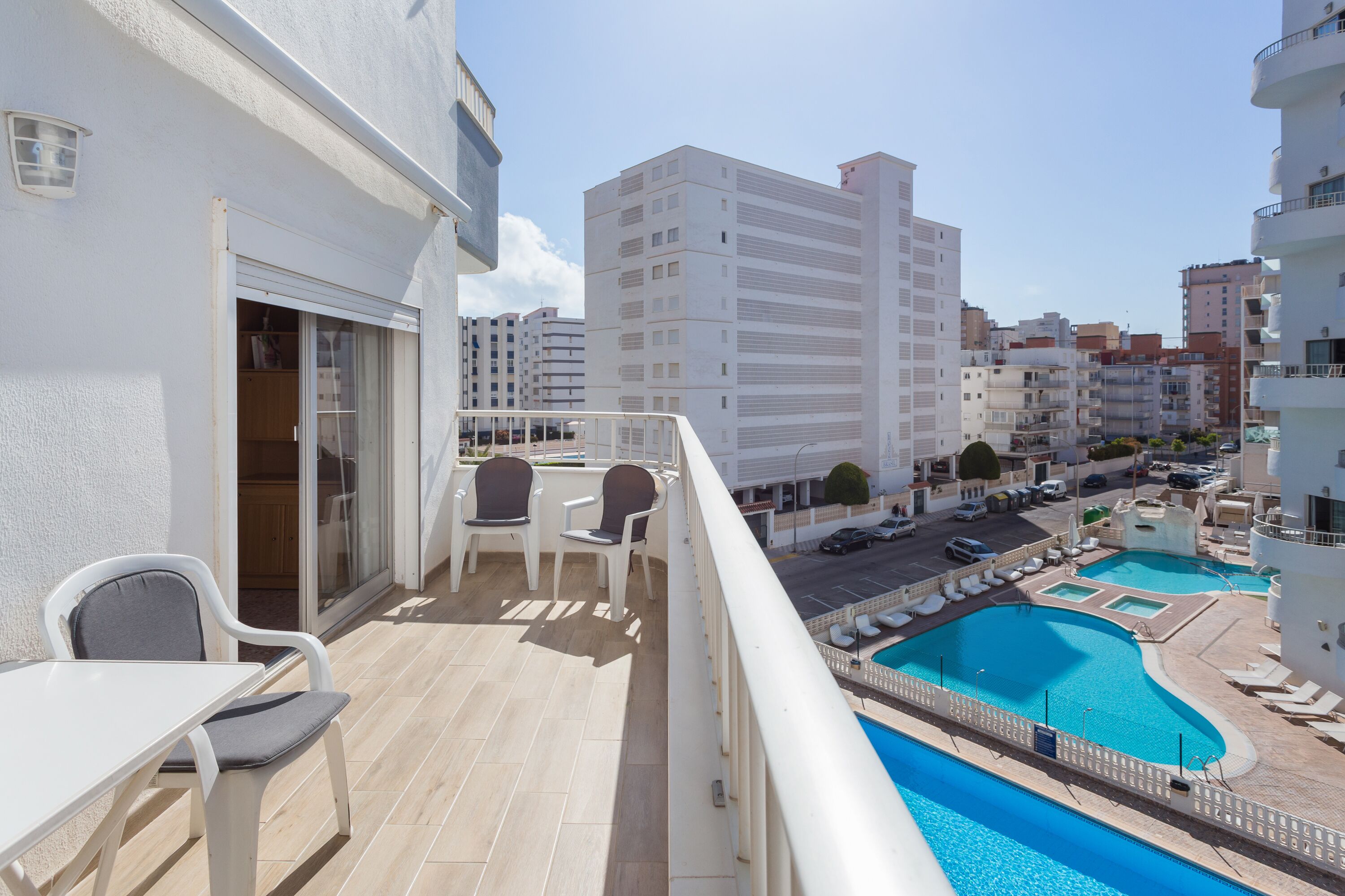 Apartment "Edificio Flamingo" with Mountain View, Shared Pool & Wi-Fi