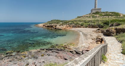 Holiday Home 'La Cala' with Sea View, Wi-Fi and Air Conditioning