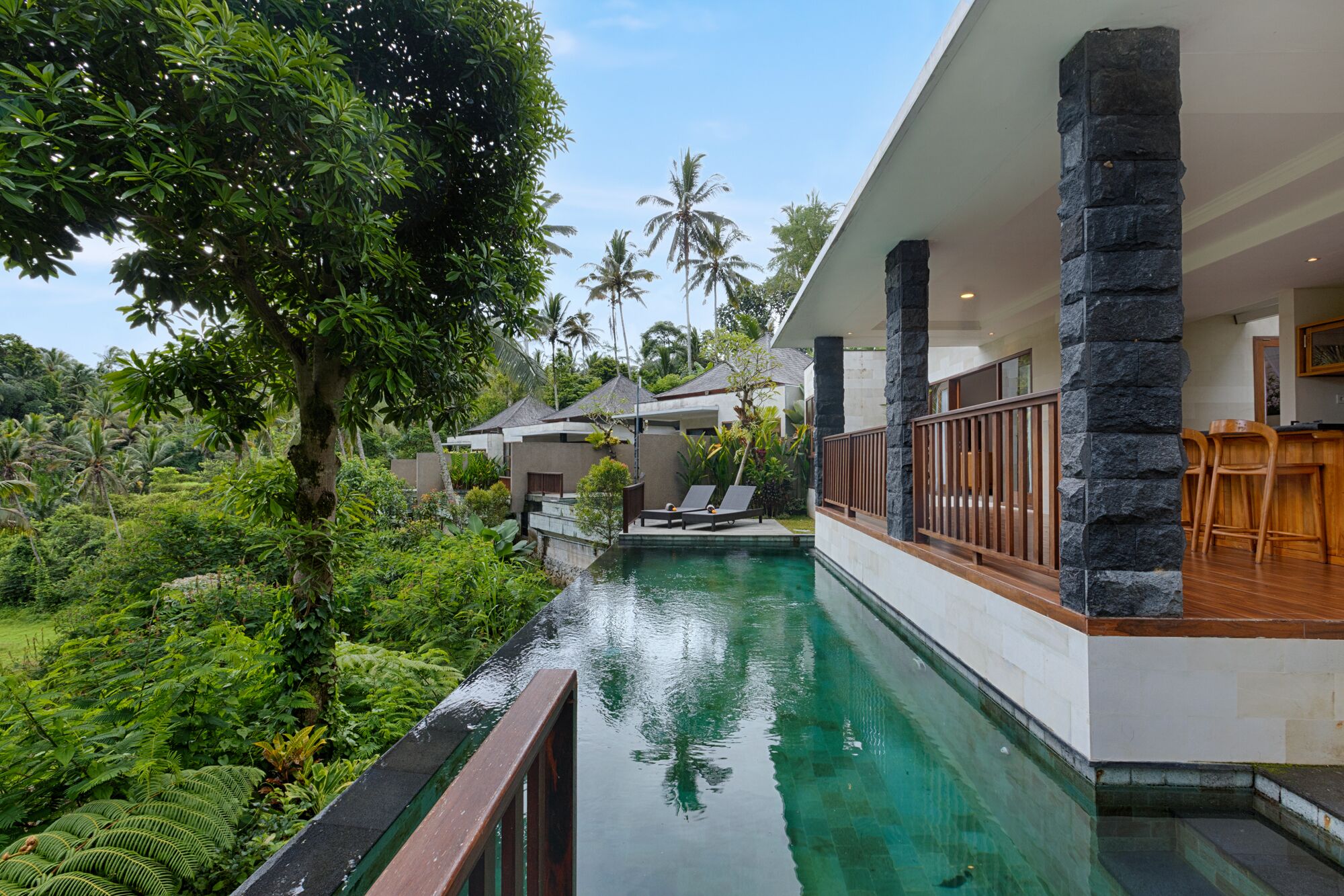 Deluxe Villa, 2 Bedrooms, Valley View | Minibar, in-room safe, desk, laptop workspace