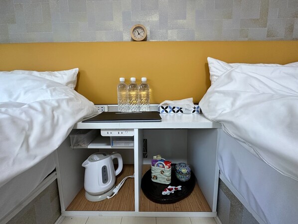 1 室のベッドルーム、WiFi (無料)、ベッドシーツ