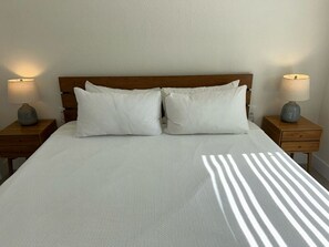 2 slaapkamers, een strijkplank/strijkijzer, wifi, beddengoed