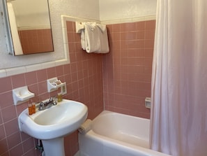 Sèche-cheveux, serviettes fournies, papier toilette