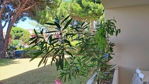 Property grounds - Charming 1BR Apartment, Garden View, Near Beach & Shops, Parking Available (Bormes-les-Mimosas)