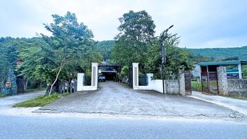 Entrada de l'allotjament