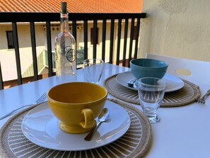 Outdoor dining - Studio with terrace for 4 people near beach (Collioure)