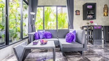 Signature-huvila | Oleskelualue | LED-televisio, Netflix, suoratoistopalvelut