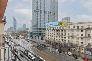 Balcony - Stylish Apartment in the Center | Balcony and Workspace (Warszawa)