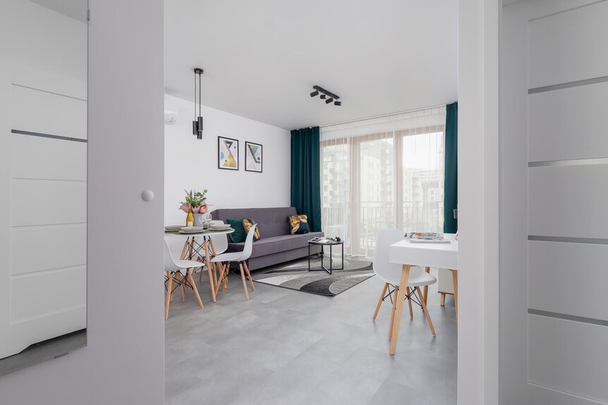 Modernes Apartment | Balkon, Parkplatz Und Klimatisierung - Krakau