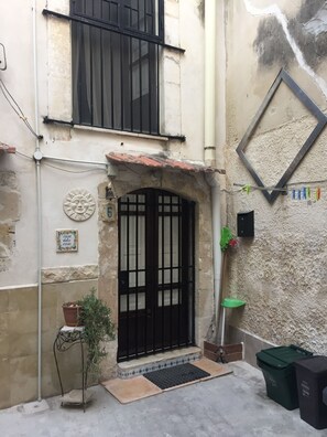 Exterior detail - Francesca's house with terrace in central Ortigia (Siracusa)