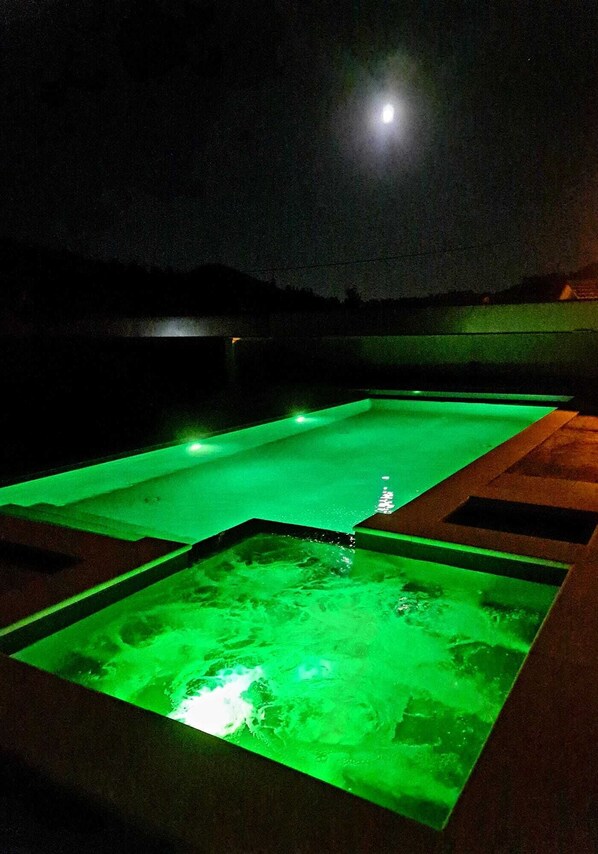 Opvarmet pool