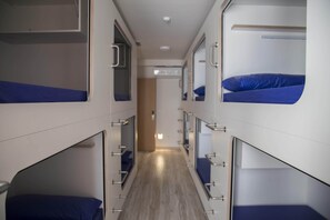 Basic Shared Dormitory, Multiple Beds | Soundproofing, free WiFi, bed sheets