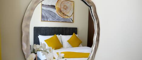 1 室のベッドルーム、アイロン / アイロン台、WiFi、ベッドシーツ