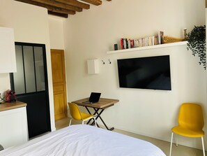 1 室のベッドルーム、アイロン / アイロン台、旅行用ベビーベッド、WiFi