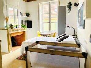 1 Schlafzimmer, Bügeleisen/Bügelbrett, WLAN, Bettwäsche