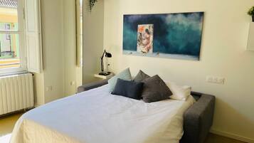 1 chambre, fer et planche à repasser, Wi-Fi, draps fournis