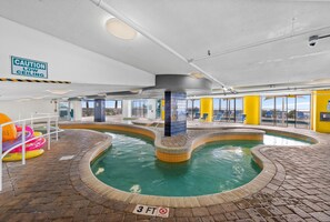 Indoor pool, outdoor pool