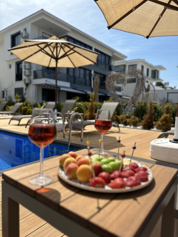 屋外バンケット スペース