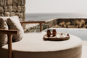 Deluxe Room | Terrace/patio - Enigma Mykonos Boutique Hotel (Mykonos)