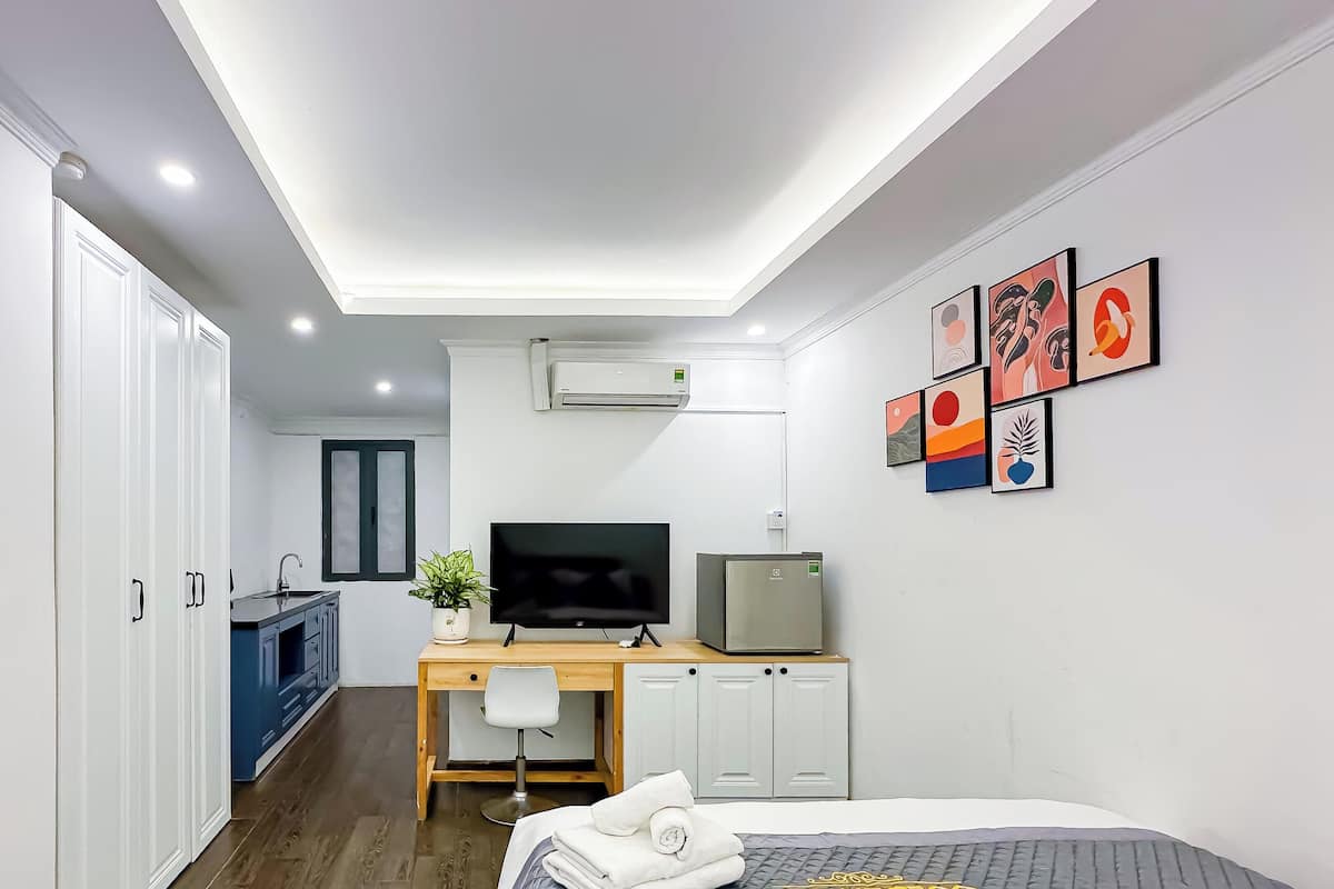 Chambre Standard | Bureau, Wi-Fi gratuit, draps fournis