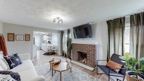 Living area - Touchdown Bungalow: Charming HOF Village Home (Canton)