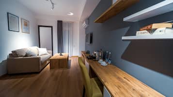 家庭套房, 城市景觀 | 1 間臥室、高級寢具、Select Comfort 床墊、迷你吧