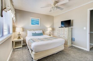 Condo, 2 Bedrooms | 2 bedrooms, iron/ironing board, free WiFi - 1114 Boundless Awe by Atlantic Towers (Carolina Beach)