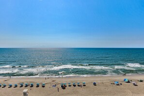 Condo, 2 Bedrooms | Beach | On the beach - 1114 Boundless Awe by Atlantic Towers (Carolina Beach)