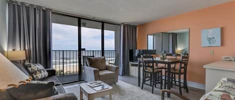 Condo, 1 habitación | Área de sala de estar