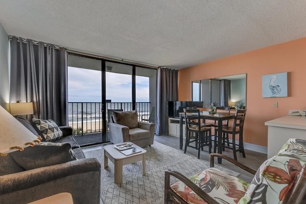 Condo, 1 habitación | Área de sala de estar
