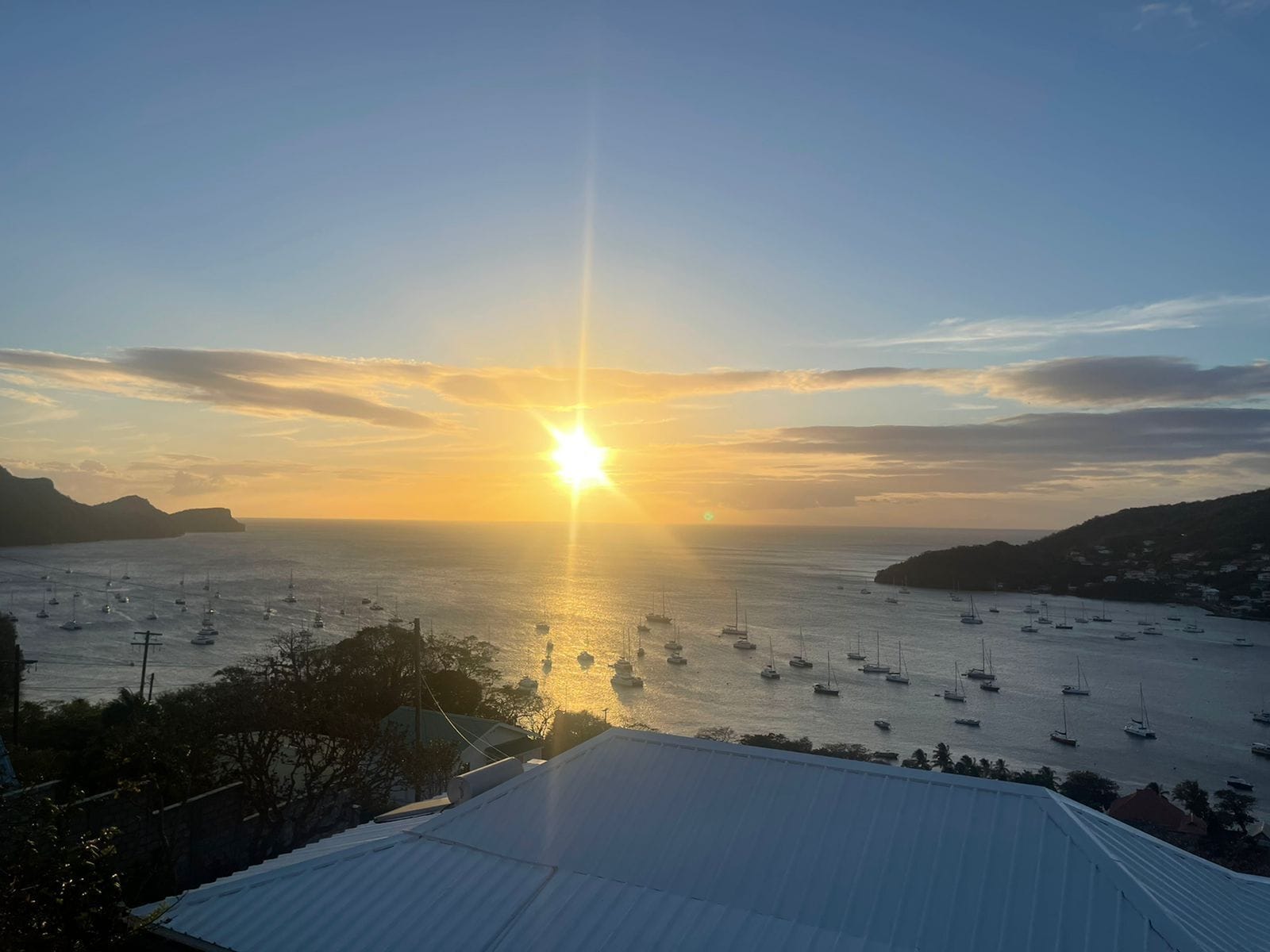 Hus | Udsigt fra overnatningsstedet