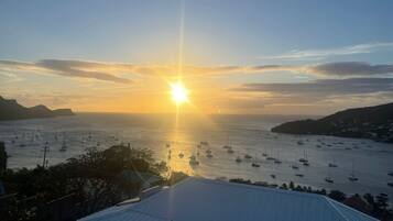 Hus | Udsigt fra overnatningsstedet