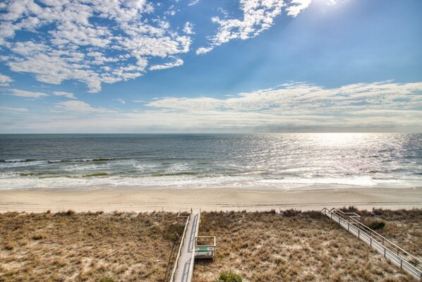 Condo, 1 Bedroom | Beach | On the beach - 0611 Endless Horizon by Atlantic Towers (Carolina Beach)