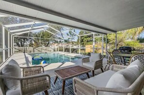 Opvarmet pool