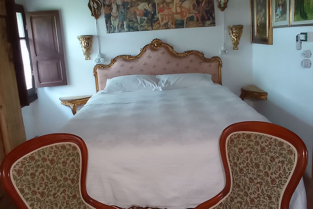 Suite monolocale Junior, 1 letto queen | Biancheria da letto di alta qualità, copriletto in piuma
