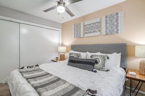 1 bedroom, iron/ironing board, WiFi, bed sheets