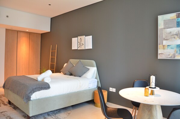 1 habitación, wifi gratis y ropa de cama