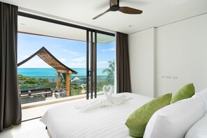 3 bedrooms, in-room safe, iron/ironing board, free WiFi - Samui Seaview Rainforest Infinity Pool Villa With 3 Beds Suits With Housekeeper (Koh Samui)