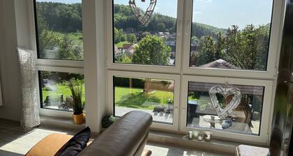 Modern, cozy apartment with a wonderful view for your "happy time"